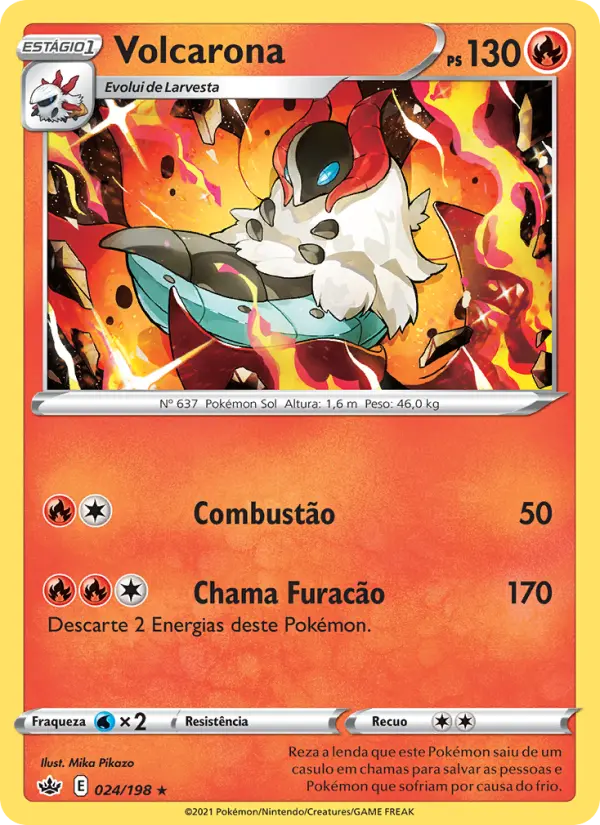 Volcarona — Reinado Arrepiante 24