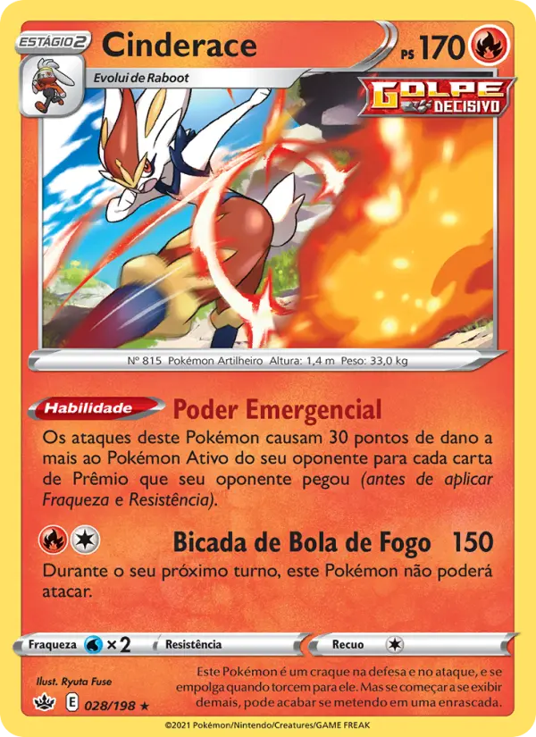 Cinderace — Reinado Arrepiante 28