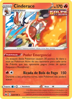 Cinderace — Reinado Arrepiante 28