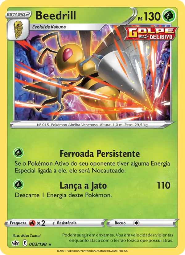 Beedrill — Reinado Arrepiante 3