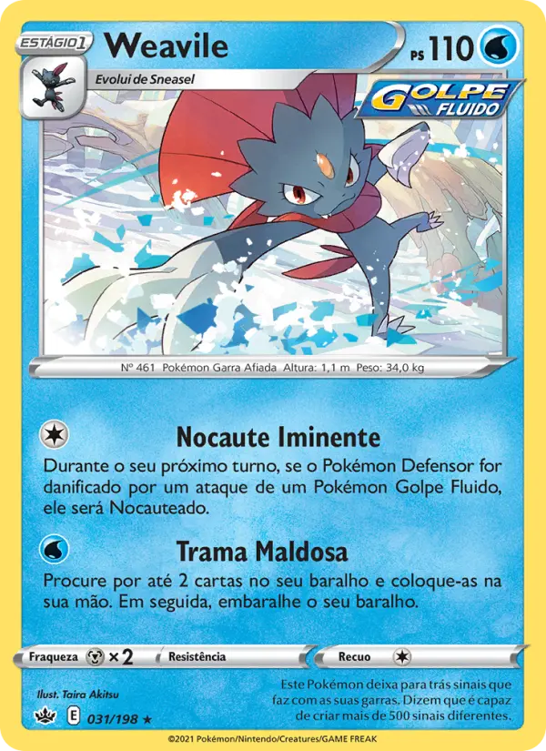 Weavile — Reinado Arrepiante 31