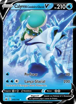 Calyrex Cavaleiro Glacial V — Reinado Arrepiante 45