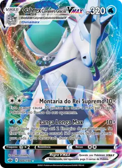 Calyrex Cavaleiro Glacial VMAX — Reinado Arrepiante 46