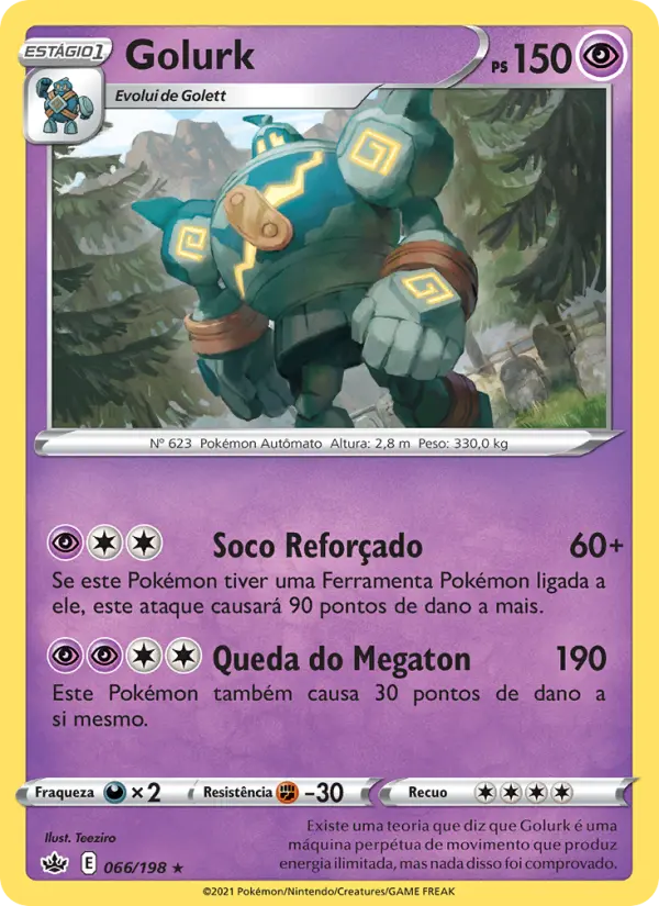 Golurk — Reinado Arrepiante 66