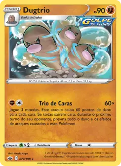 Dugtrio — Reinado Arrepiante 77