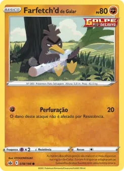 Farfetch'd de Galar — Reinado Arrepiante 78