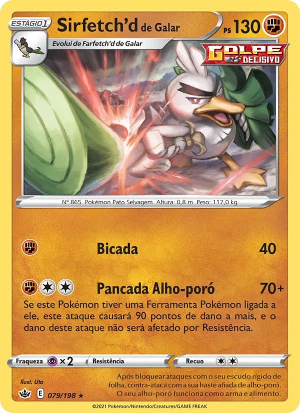 Sirfetch'd de Galar — Reinado Arrepiante 79