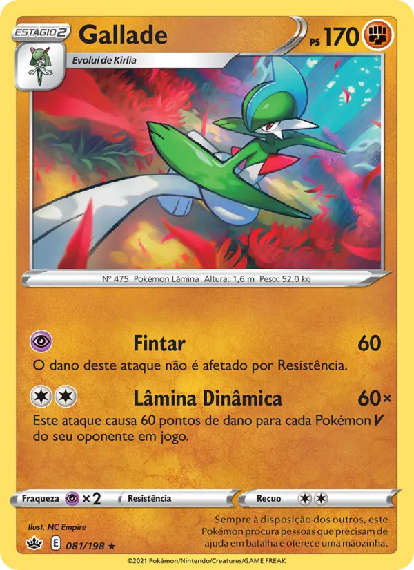 Gallade — Reinado Arrepiante 81
