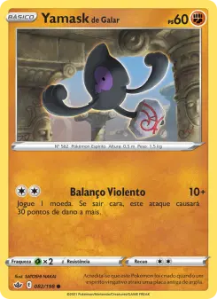 Yamask de Galar — Reinado Arrepiante 82