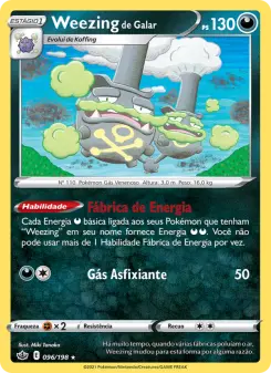 Weezing de Galar — Reinado Arrepiante 96