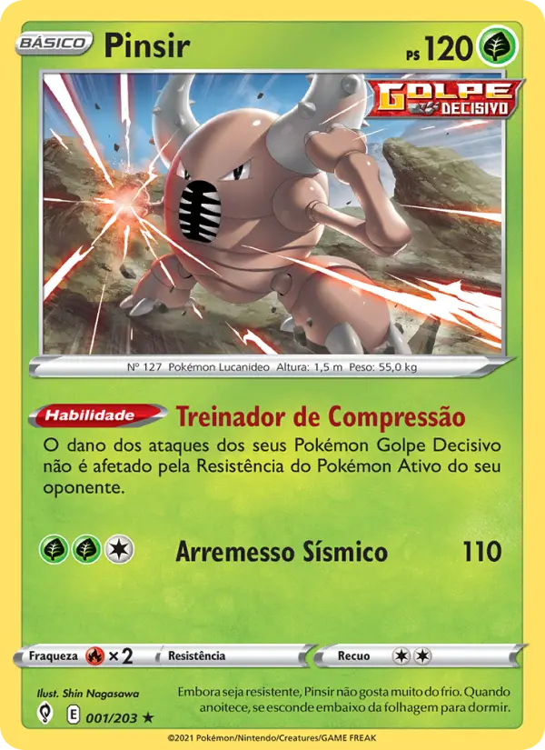Pinsir — Céus em Evolução 1