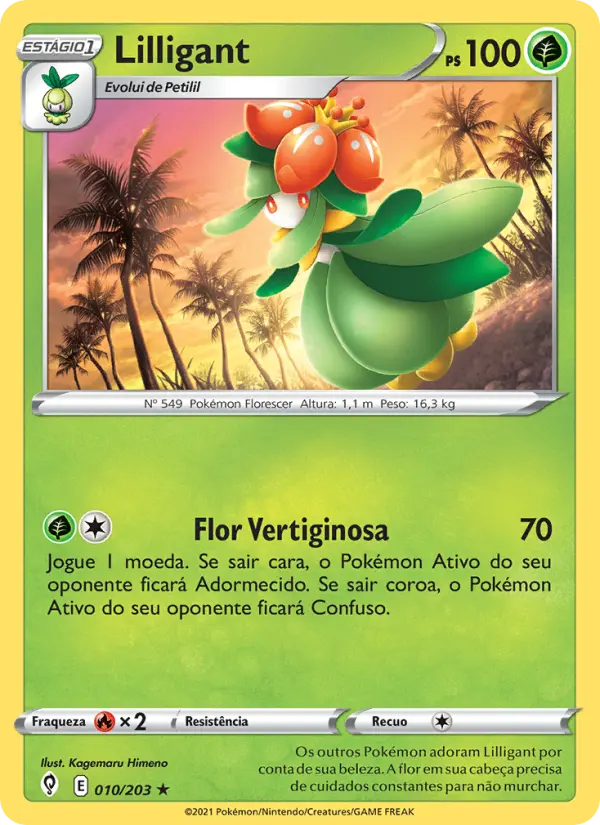 Lilligant — Céus em Evolução 10