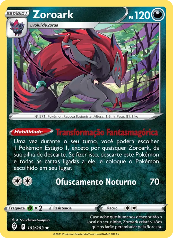 Zoroark — Céus em Evolução 103