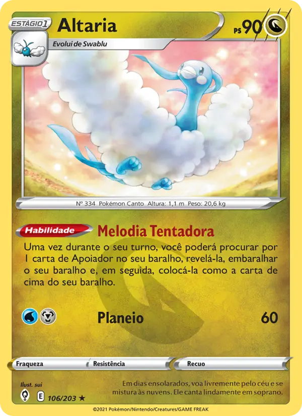 Altaria — Céus em Evolução 106