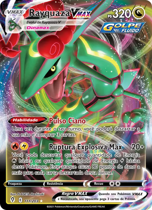 Rayquaza VMAX — Céus em Evolução 111