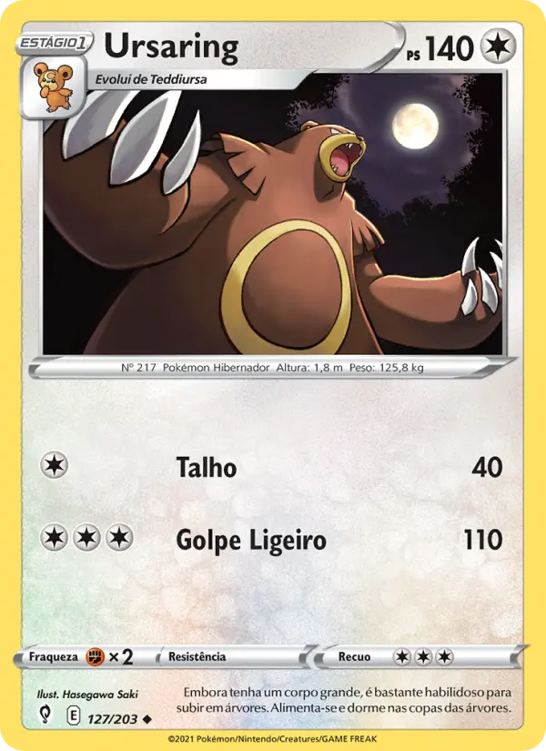 Ursaring — Céus em Evolução 127