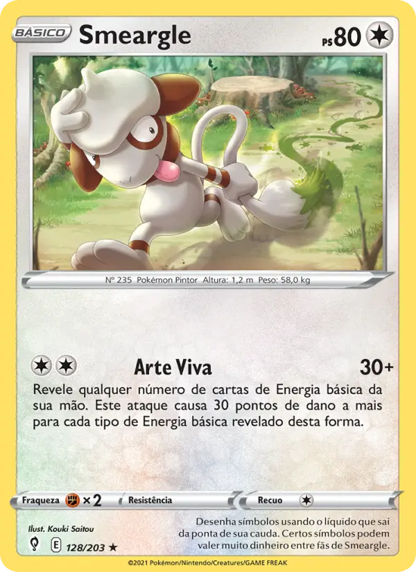 Smeargle — Céus em Evolução 128