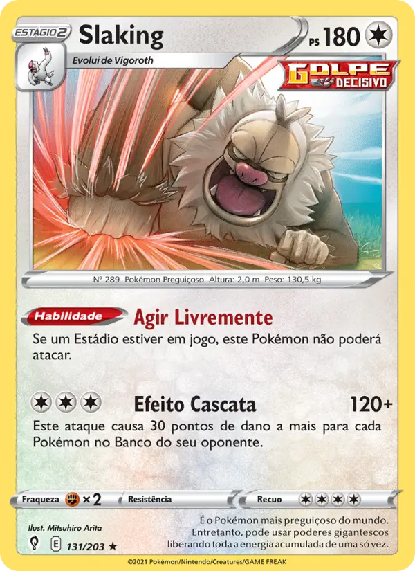 Slaking — Céus em Evolução 131