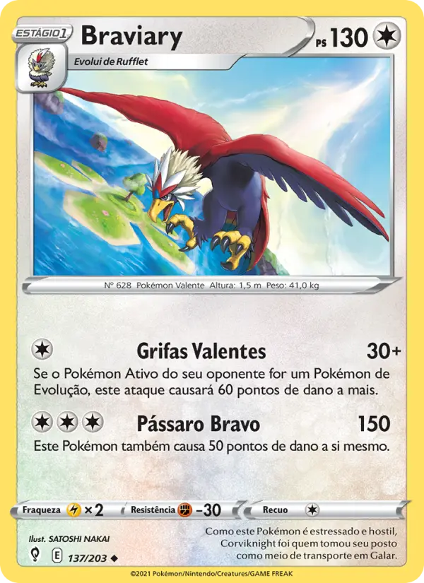 Braviary — Céus em Evolução 137