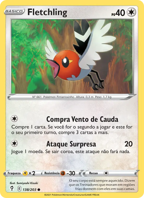 Fletchling — Céus em Evolução 138