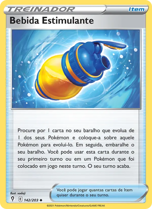 Bebida Estimulante — Céus em Evolução 142