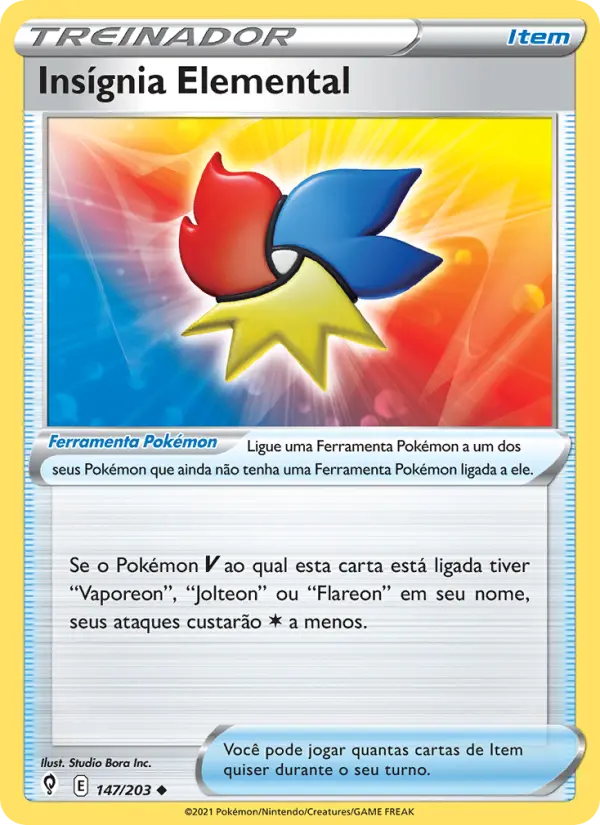 Insígnia Elemental — Céus em Evolução 147