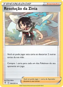 Resolução da Zínia