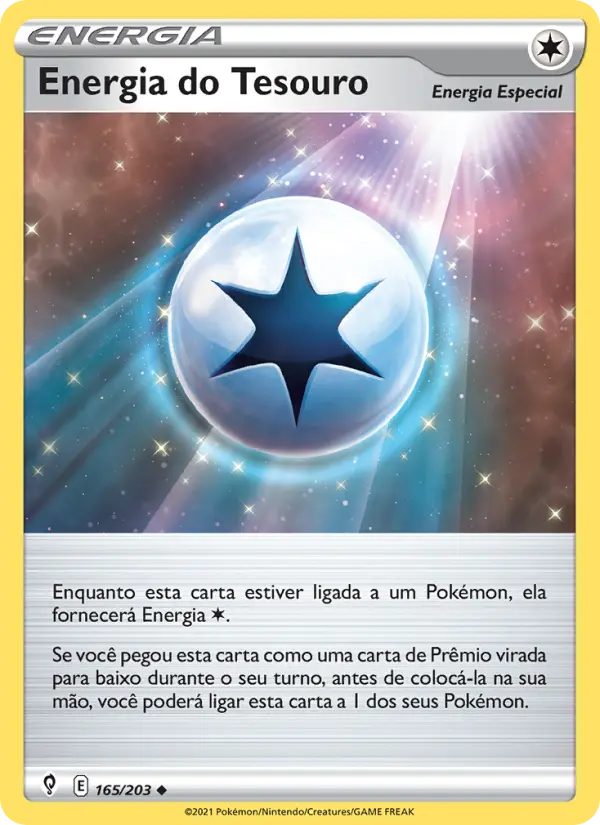 Energia do Tesouro — Céus em Evolução 165