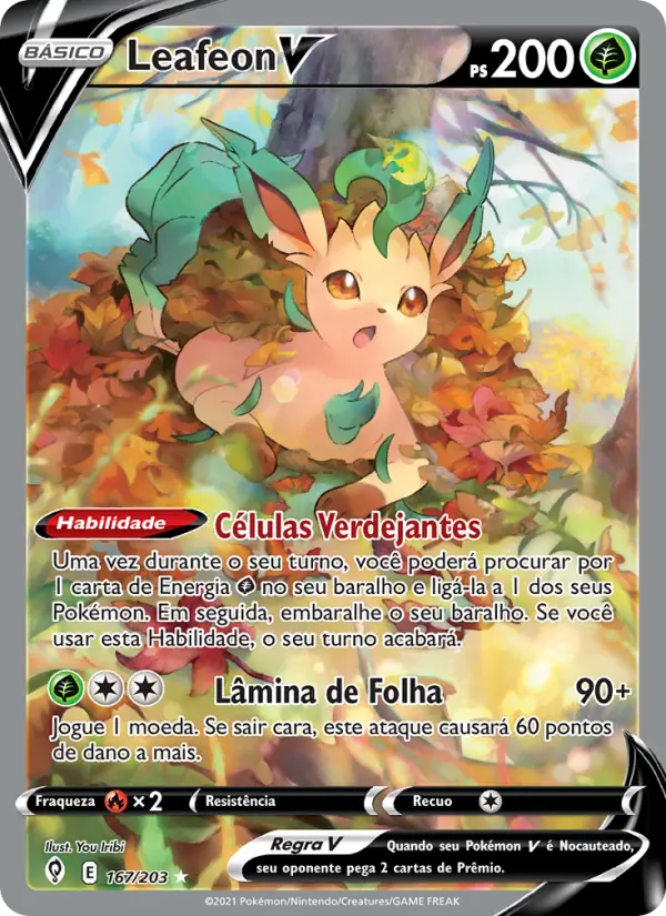 Leafeon V — Céus em Evolução 167
