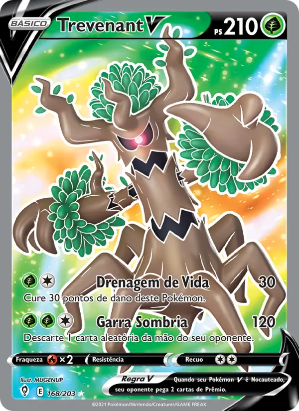 Trevenant V — Céus em Evolução 168