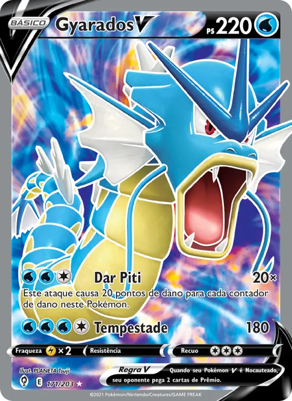 Gyarados V — Céus em Evolução 171
