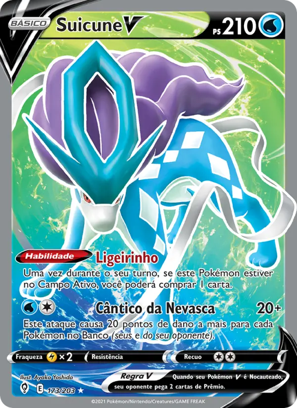 Suicune V — Céus em Evolução 173