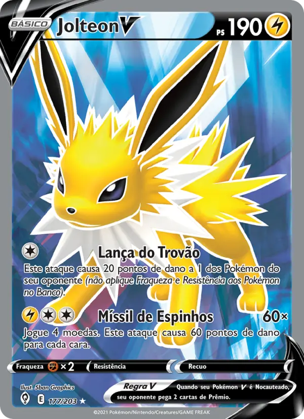Jolteon V — Céus em Evolução 177