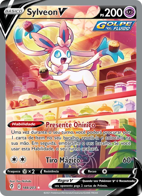Sylveon V — Céus em Evolução 184
