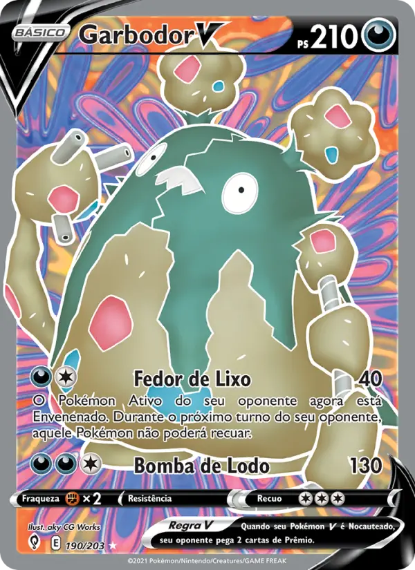 Garbodor V — Céus em Evolução 190