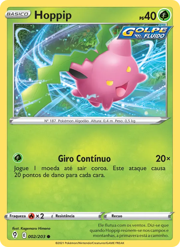 Hoppip — Céus em Evolução 2