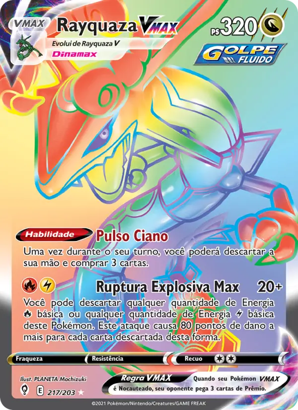 Rayquaza VMAX — Céus em Evolução 217