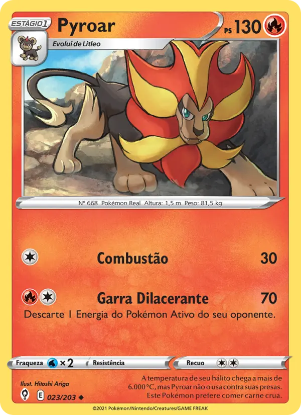 Pyroar — Céus em Evolução 23