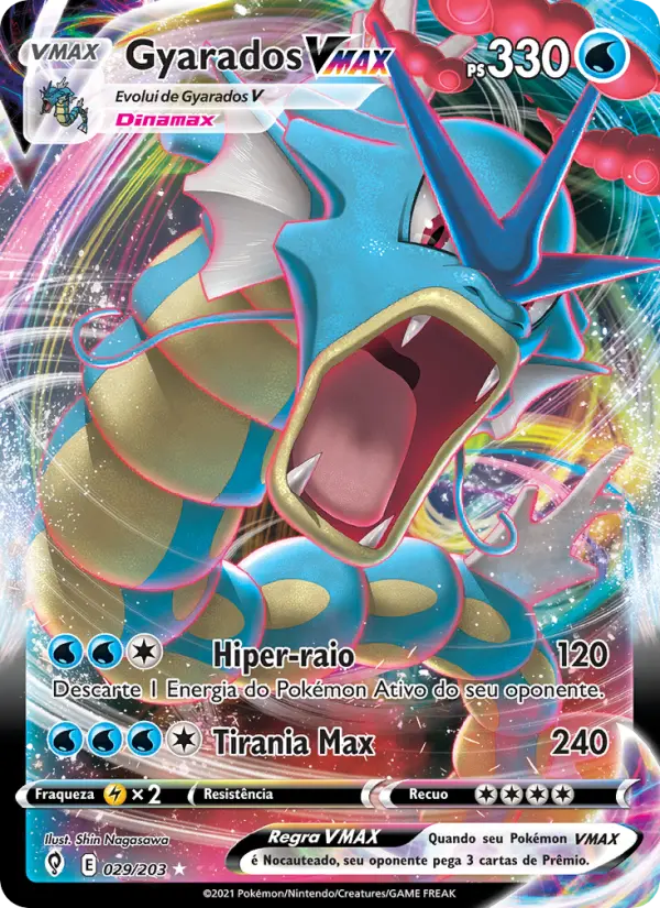 Gyarados VMAX — Céus em Evolução 29