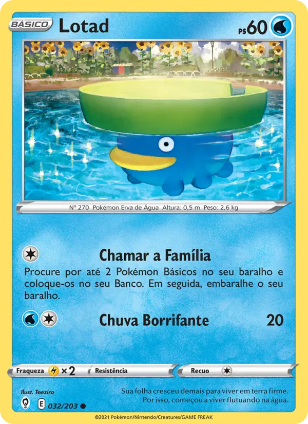 Lotad — Céus em Evolução 32
