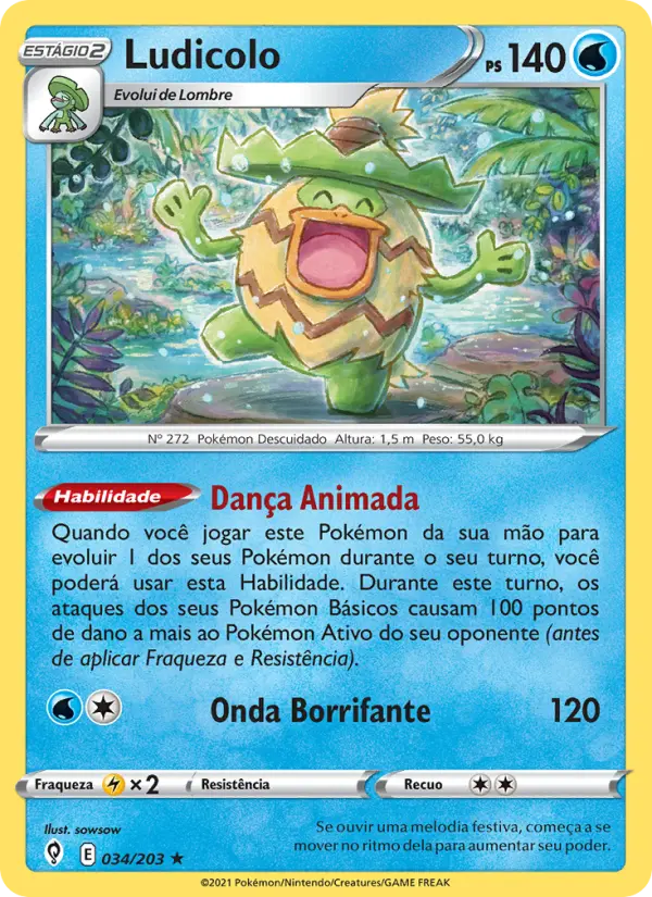 Ludicolo — Céus em Evolução 34
