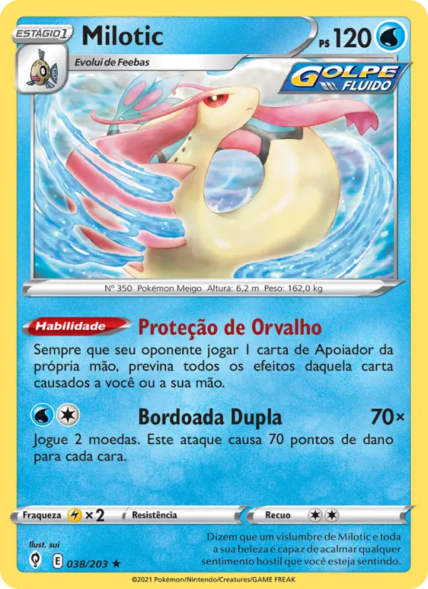 Milotic — Céus em Evolução 38