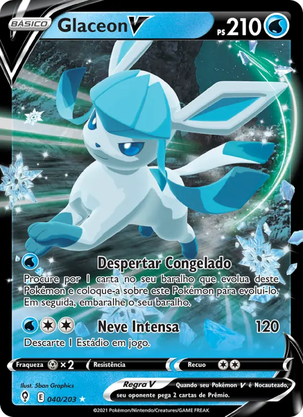 Glaceon V — Céus em Evolução 40