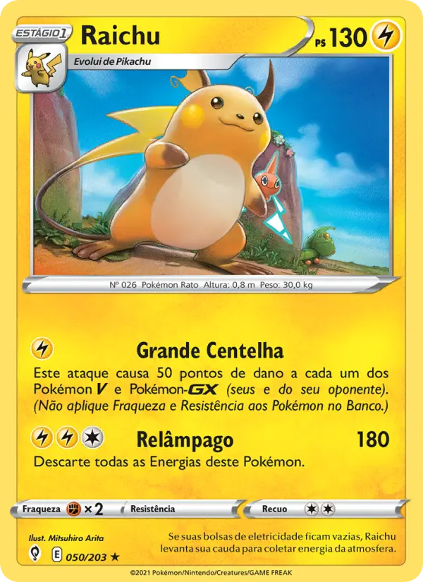 Raichu — Céus em Evolução 50