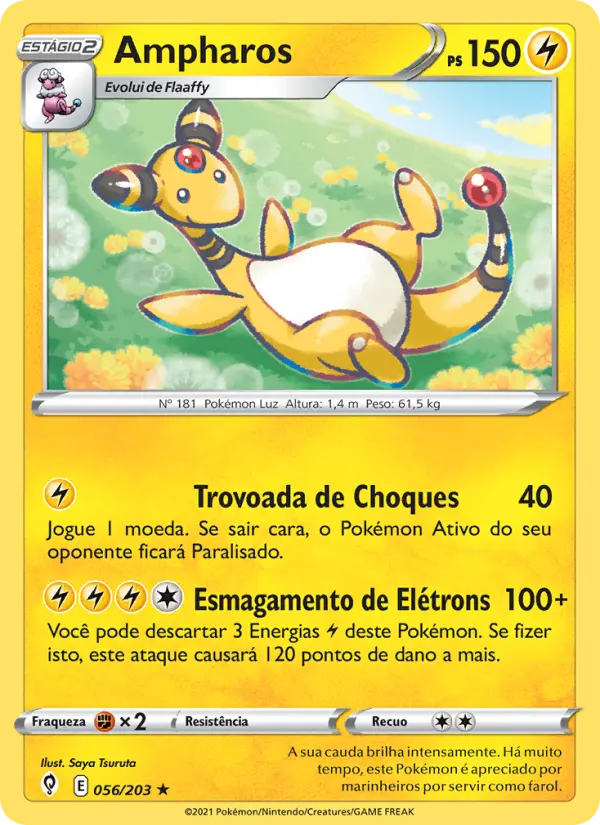 Ampharos — Céus em Evolução 56