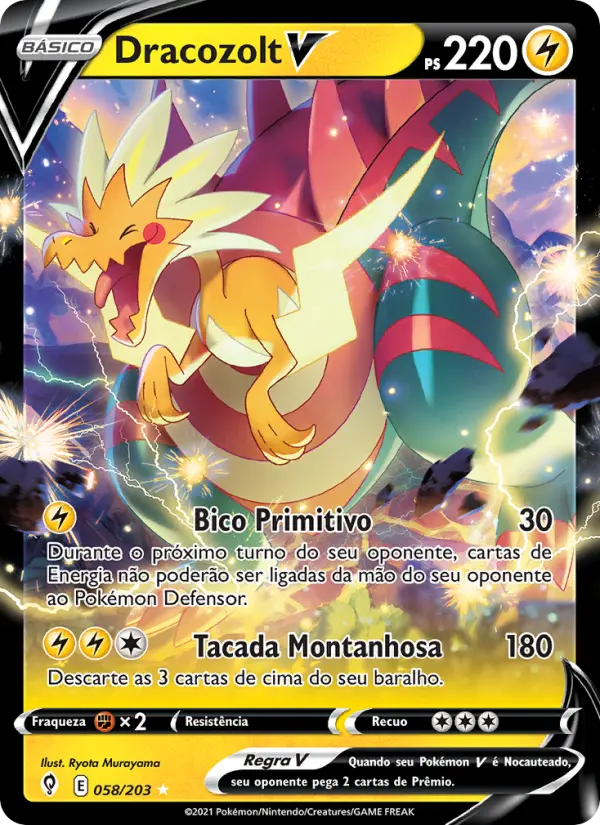 Dracozolt V — Céus em Evolução 58