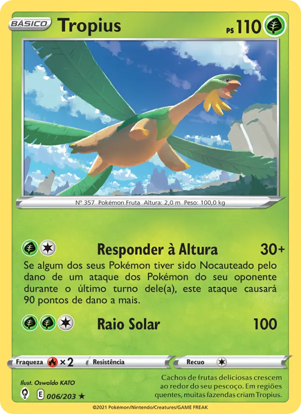 Tropius — Céus em Evolução 6
