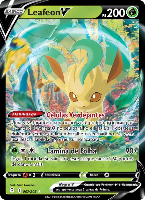 Leafeon V — Céus em Evolução 7