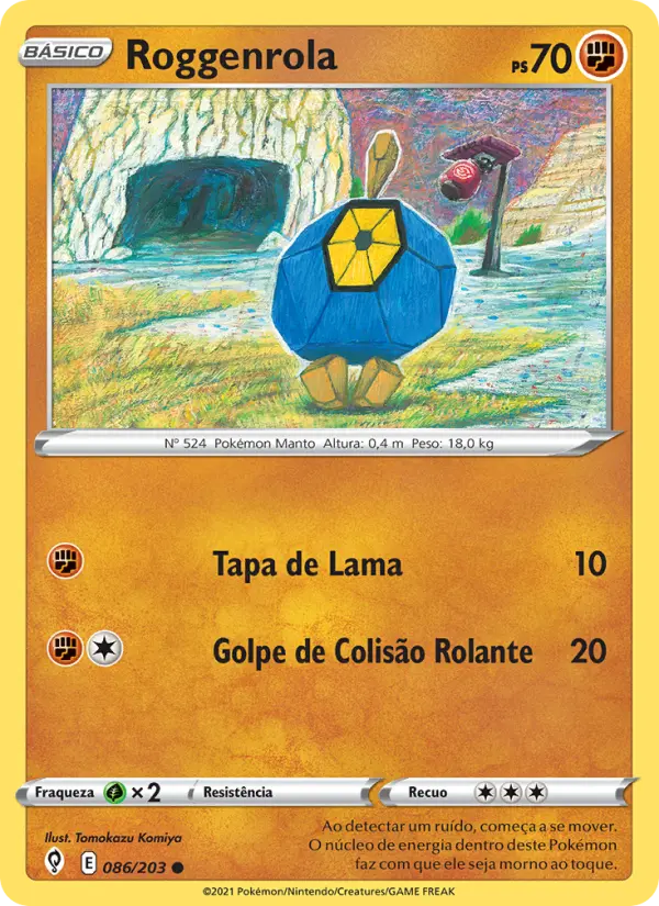 Roggenrola — Céus em Evolução 86