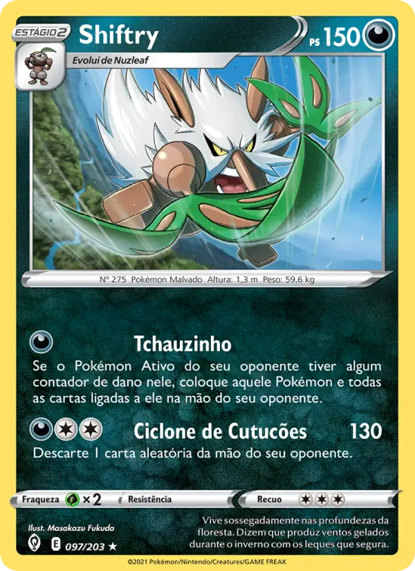 Shiftry — Céus em Evolução 97